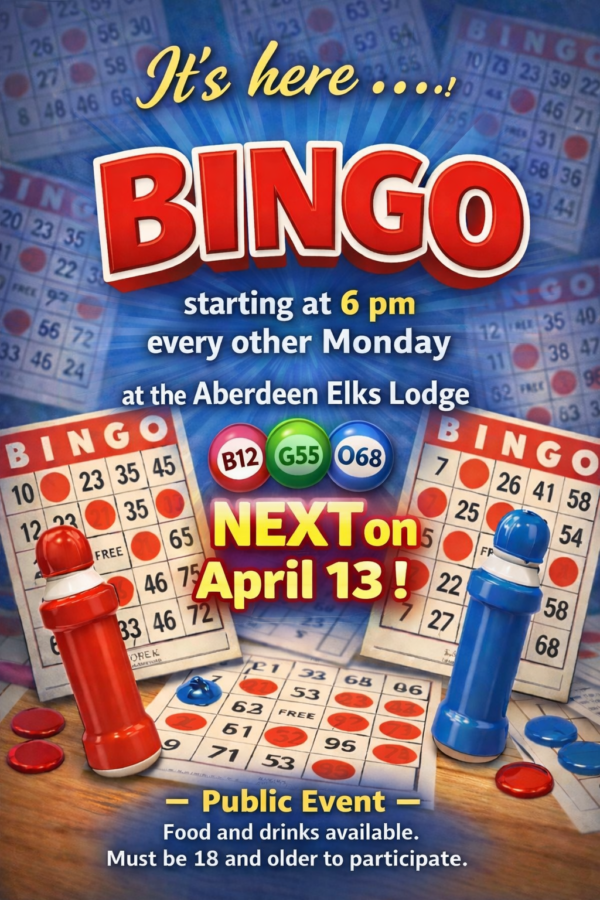 Bingo April 13 Bingo April 13