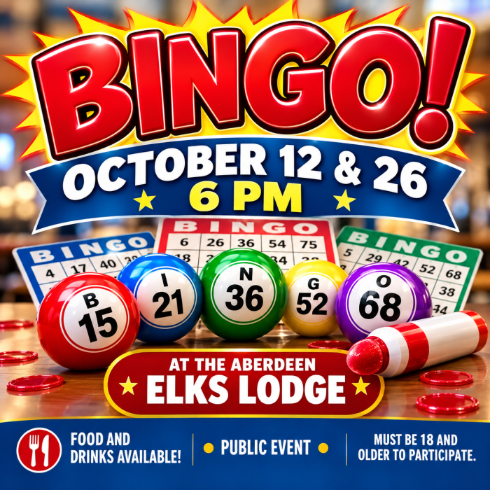 Bingo in October Bingo in October